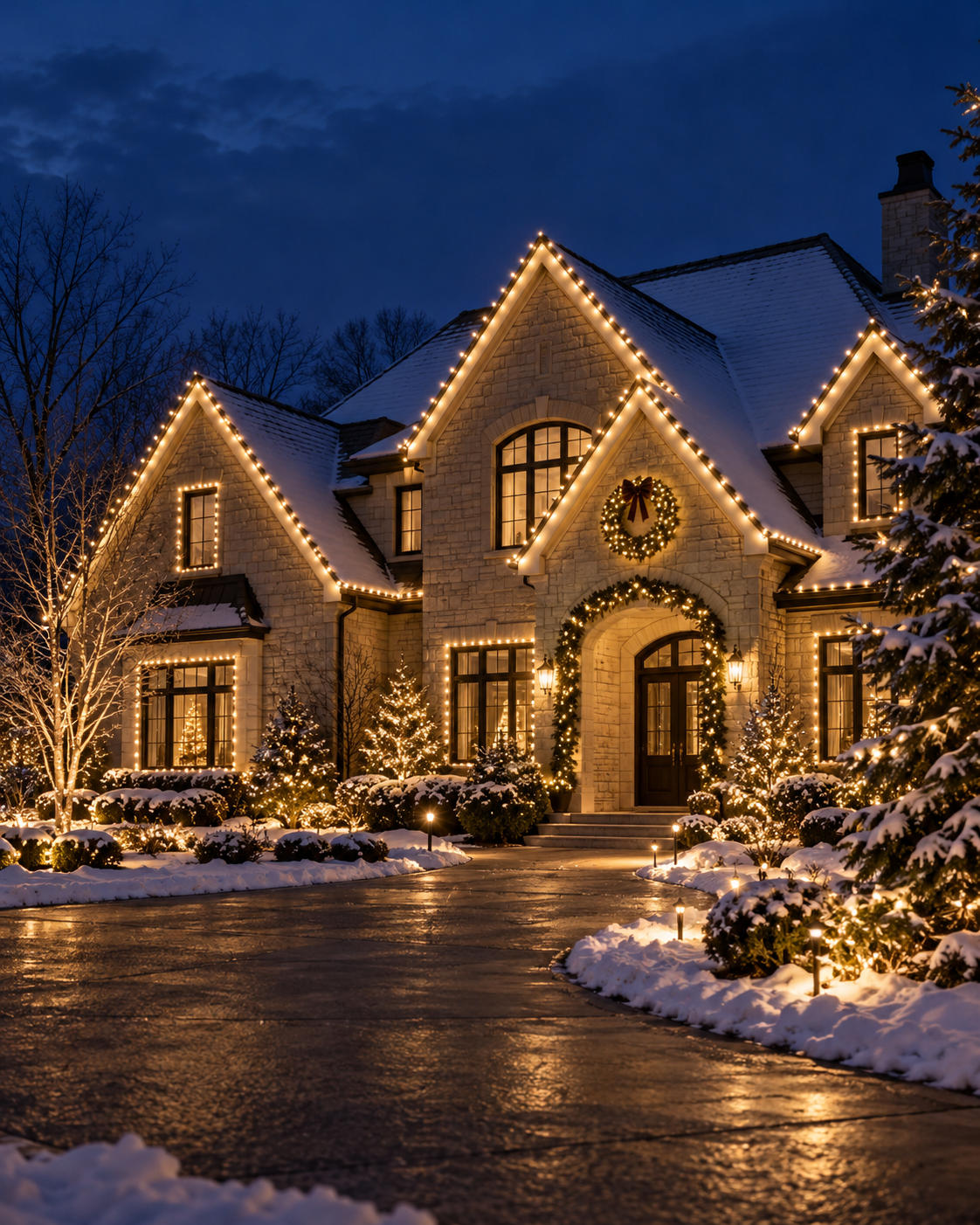 Christmas lighting style inspiration