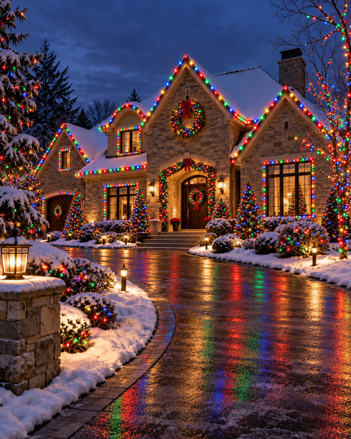 Christmas lighting style inspiration