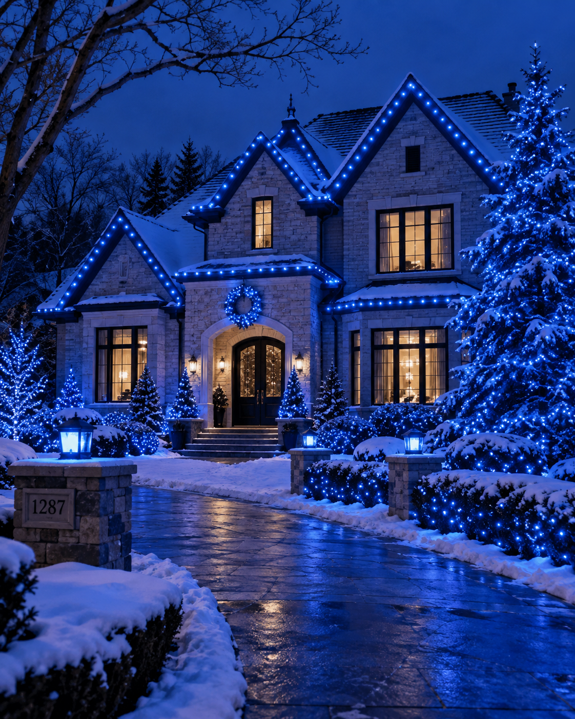 Christmas lighting style inspiration